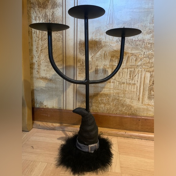 ⭐️Witchy Decor⭐️Tall Candle Holder Candelabra •Halloween •Prop • - Picture 2 of 3